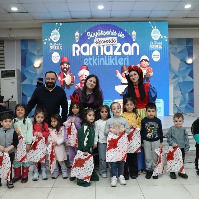 Hacılar'da etkinliklerle Ramazan sevinci yaşandı