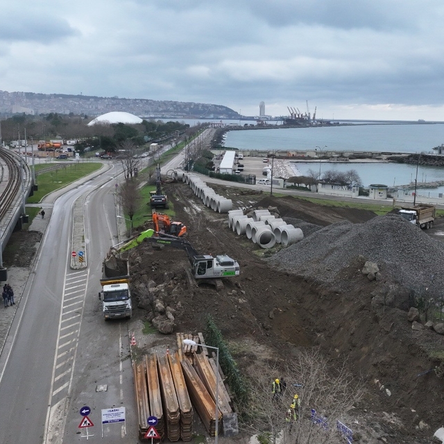 Samsun'da 153 milyon TL'lik kolektör hattı yatırımı