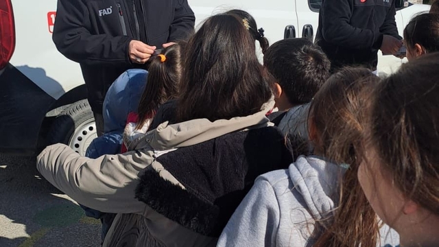 Öğrencilere afet farkındalık eğitimi verildi