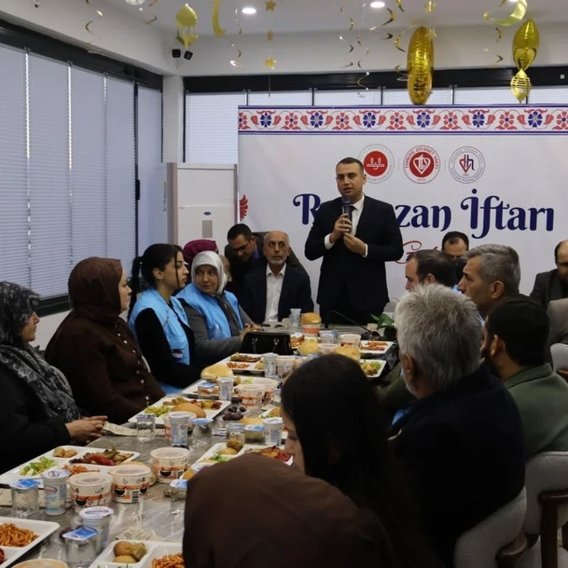 Hatay'da Şehit yakınları ve gaziler müftülüğün iftar sofrasında buluştu