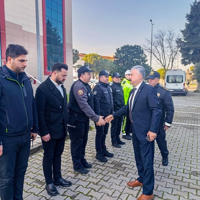 Emniyet Müdürü Aktaş ilçelerde güvenlik denetimi yaptı