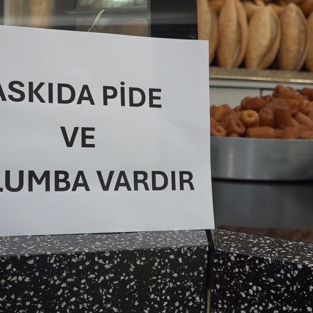 Rize'de askıda ekmek, pidenin ardından askıda tulumba kampanyası başladı