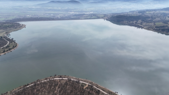 Gölköy Baraj Gölü'nde su seviyesi 90'a ulaştı