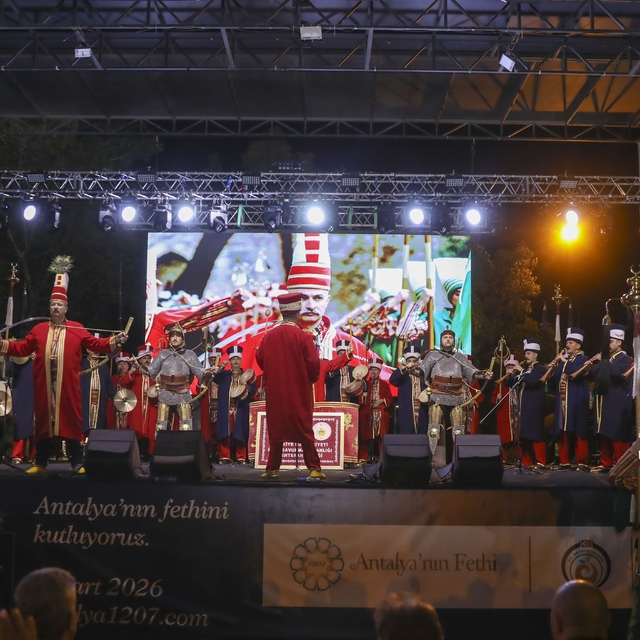 Ramazan şenlikleri Mehteran Birliği konseriyle renklendi