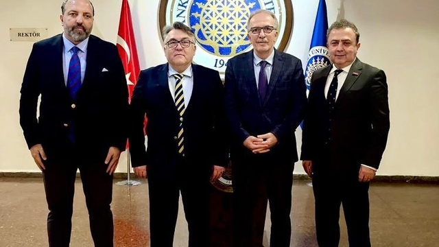 Rektör Özölçer'den Ankara Üniversitesi Rektör Yardımcısı Uzun'a Hayırlı Olsun ziyareti