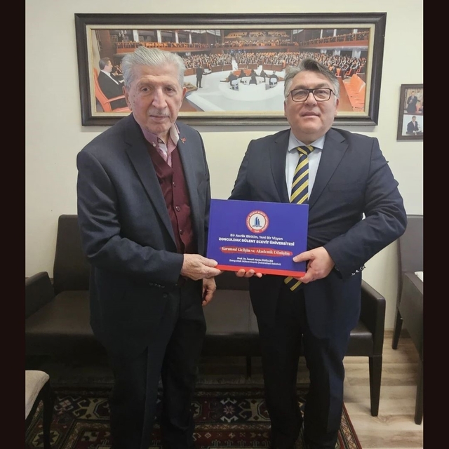 Cumhurbaşkanlığı Yüksek İstişare Kurulu Üyesi Köksal Toptan, Rektör Özölçer...