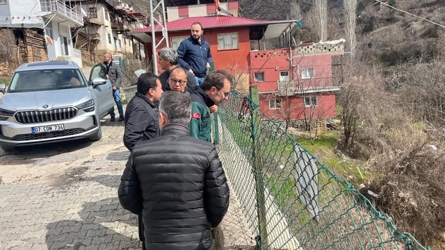 Saimbeyli'de dere ıslahı çalışmaları için saha incelemeleri gerçekleştirildi