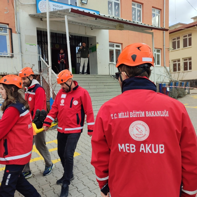 Yozgat'ta 441 kişinin katıldığı tatbikat düzenlendi