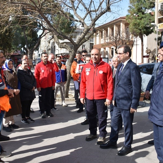 Salihli'de afet bilinci seferberliği