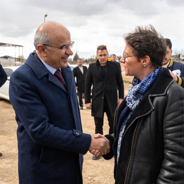 Başkan Er, Fransız heyetle Malatya'da kurulacak ayrıştırma tesisi alanını i...