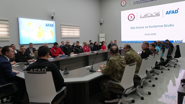 Samsun'da afet müdahale planı toplantısı