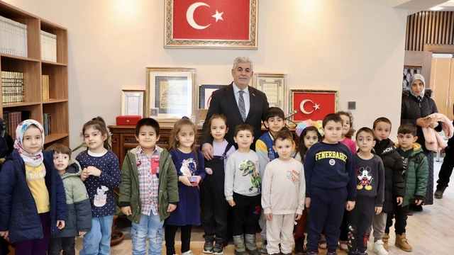 Elazığ'da öğrencilerinden Filistin'e anlamlı destek