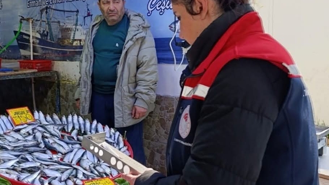 Tekirdağ'da su ürünleri denetimi aralıksız sürüyor