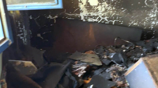 Evde çıkan yangında hayatını kaybetti