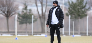 Sivasspor, Ankara Keçiörengücü maçı hazırlıklarını sürdürdü