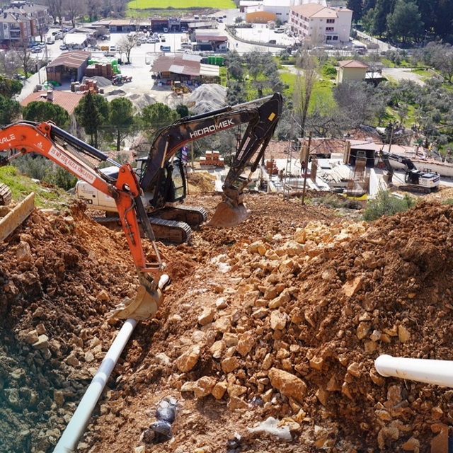 Ula'nın içme suyu hatları yenileniyor