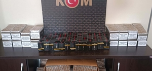 Aydın'da 24 bin dolu makaron ele geçirildi