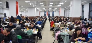 BŞEÜ personeli iftar yemeğinde bir araya geldi