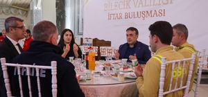 Vali Sözer, orman, itfaiye ve AFAD personeliyle iftarda buluştu