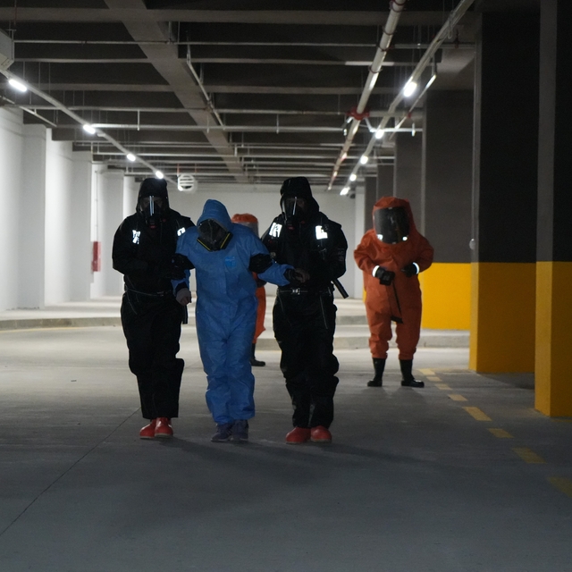 Samsun Şehir Hastanesi'nde KBRN tatbikatı
Patlama ve kimyasal sızıntı senar...