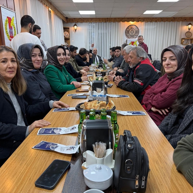 Erzincan'da gazeteciler iftar programında bir araya geldi