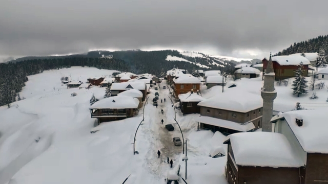 Giresun yaylalarında görsel şölen