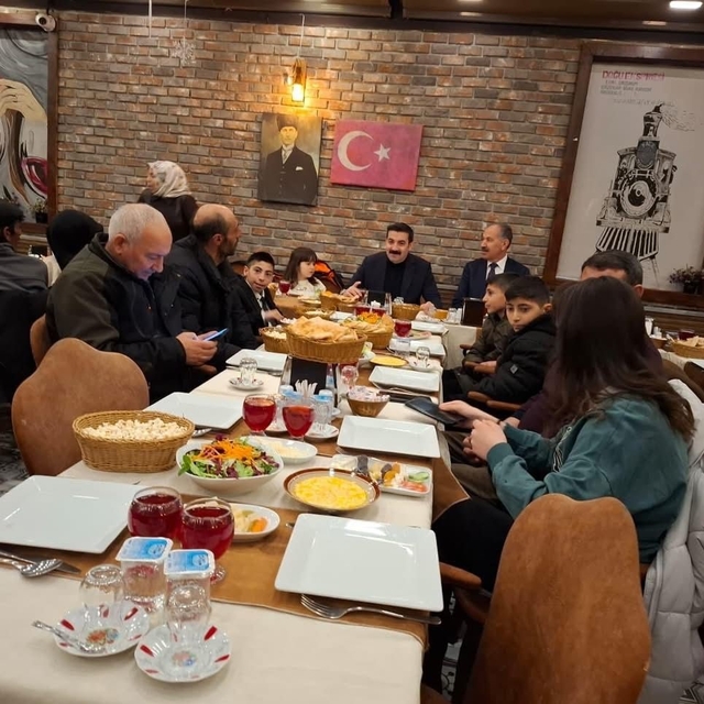 Arpaçay'da ebeveyn kaybı yaşayan çocuklar için iftar programı