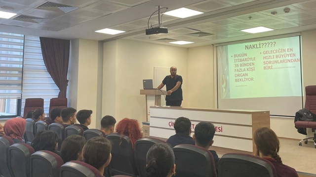 Çine'de sağlık personeline organ bağışı eğitimi