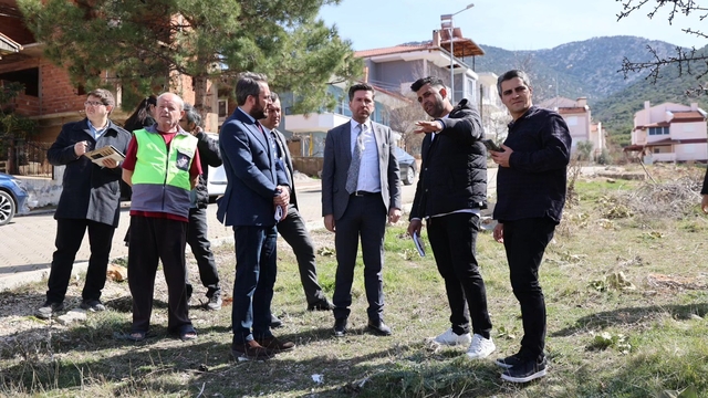 Başkan Tatık, Tavas'a değer katan projeleri sahada inceledi