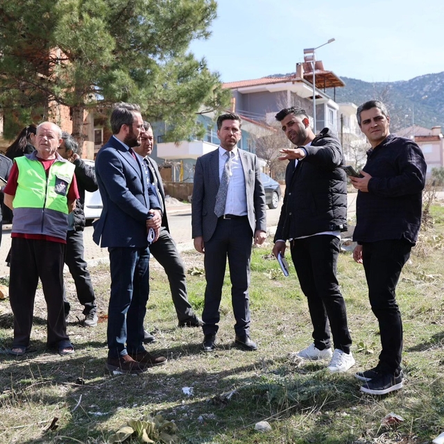 Başkan Tatık, Tavas'a değer katan projeleri sahada inceledi