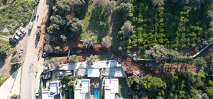 Bodrum'da üstyapı çalışmaları hız kazandı