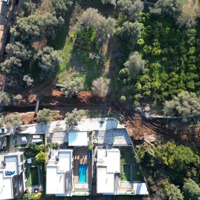 Bodrum'da üstyapı çalışmaları hız kazandı