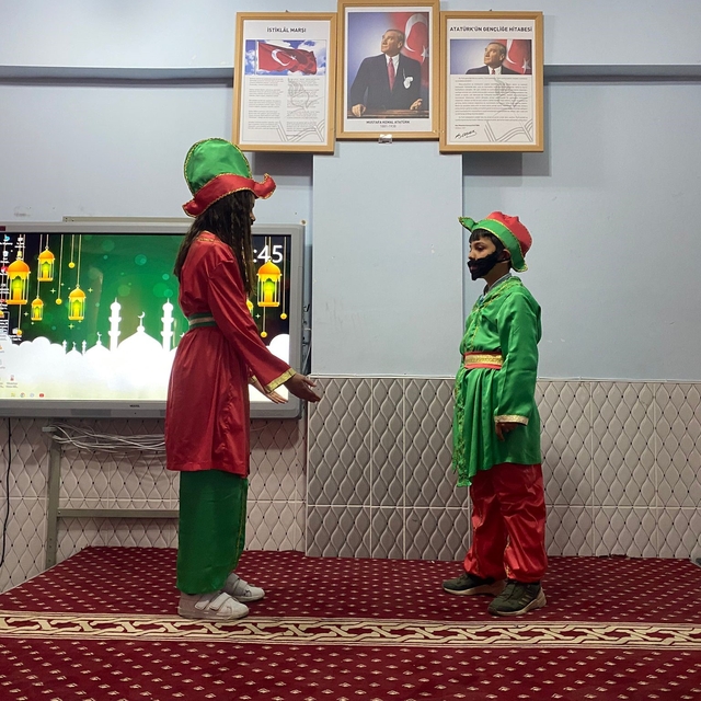 Güzelyurt'ta okullarda Ramazan ayı etkinliği