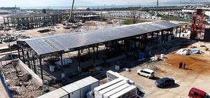 Kocaeli'de itfaiye depo binasının yüzde 80'i tamamlandı