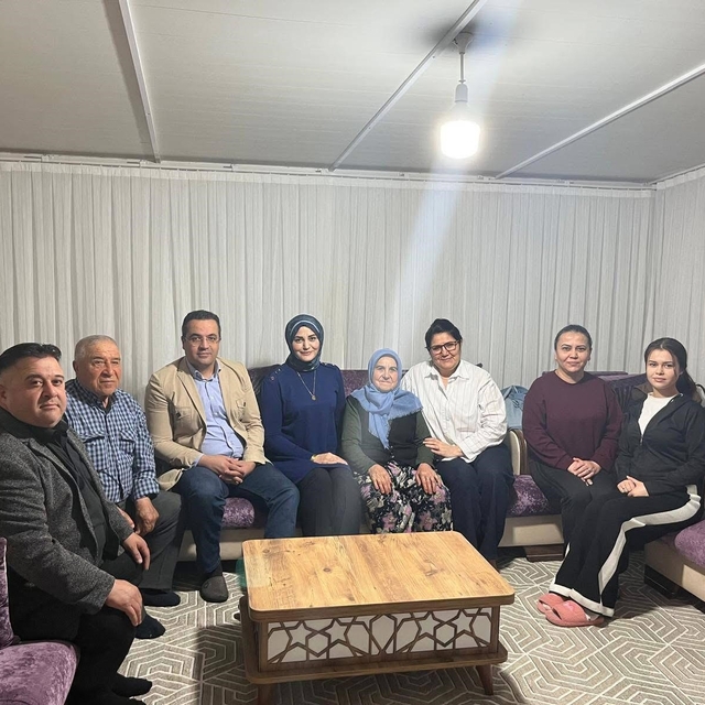 Kaymakam Dalak'tan şehit annesi ve Kıbrıs gazisine vefa