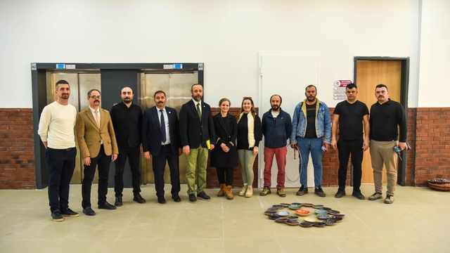 BŞEÜ yemekhanesine sanatsal dokunuş