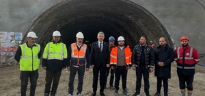 Çopuroğlu'ndan hızlı tren şantiyesine ziyaret