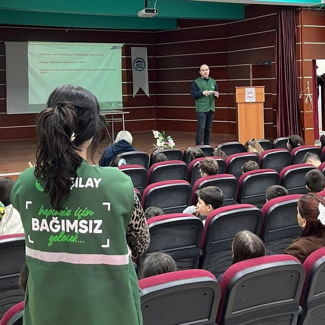 Bayburt'ta Yeşilay Haftası dolayısıyla çeşitli etkinlikler yapıldı