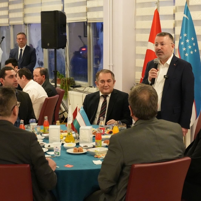 Karabük Üniversitesinde Türkiye Yüzyılı ve Özbekistan iftarı