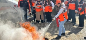 Şırnak'ta tamamı kadınlardan oluşan AFAD gönüllü ekibi eğitimi tamamladı