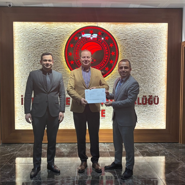 Edirne'de hayvancılık işletmesine hastalıktan ari sertifikası verildi