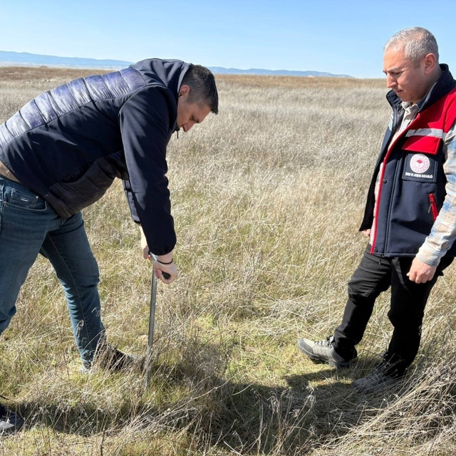 Evciler ve Dinar ilçelerinde arazi sınıflandırma tespit çalışması yapıldı