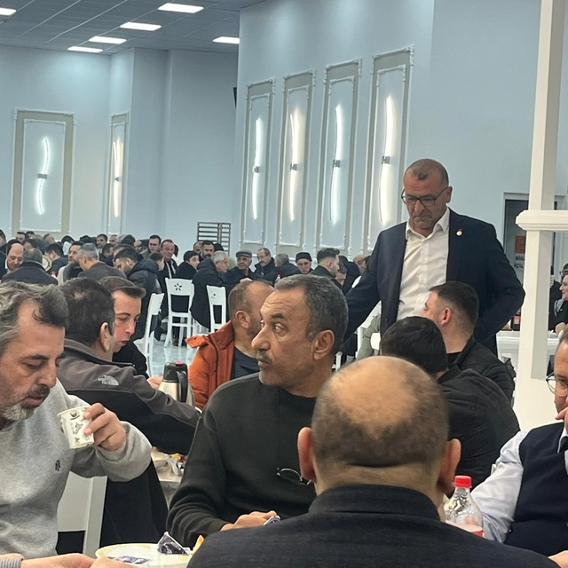 Tavşanlı Şoförler Odası'ndan geniş katılımlı iftar programı