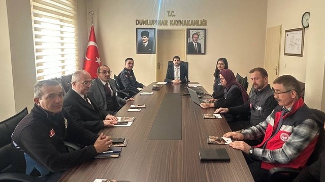 Dumlupınar'da insan ticaretiyle mücadele toplantısı