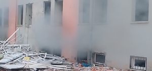 Kırıkkale'de eski kamu binasında yangın