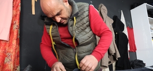 Kırşehir'de, terzilerde bayram yoğunluğu erken başladı