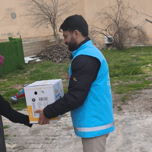 Kahta KYK Öğrencilerinden Ramazan'da gönüllere dokunan yardım
