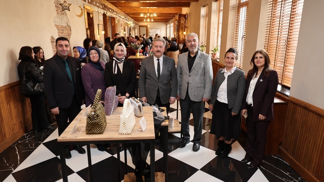 Melikgazi Belediyesi'nden Kadınlar Günü'ne özel el emeği sergi