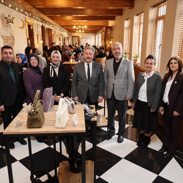 Melikgazi Belediyesi'nden Kadınlar Günü'ne özel el emeği sergi