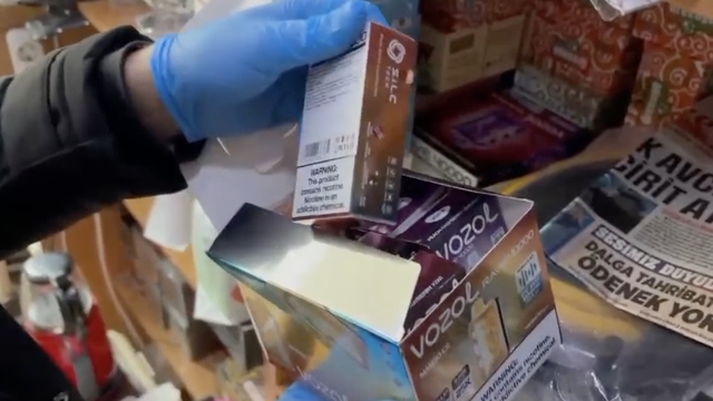 Kastamonu'da çok miktarda kaçak tütün ürünü ele geçirildi